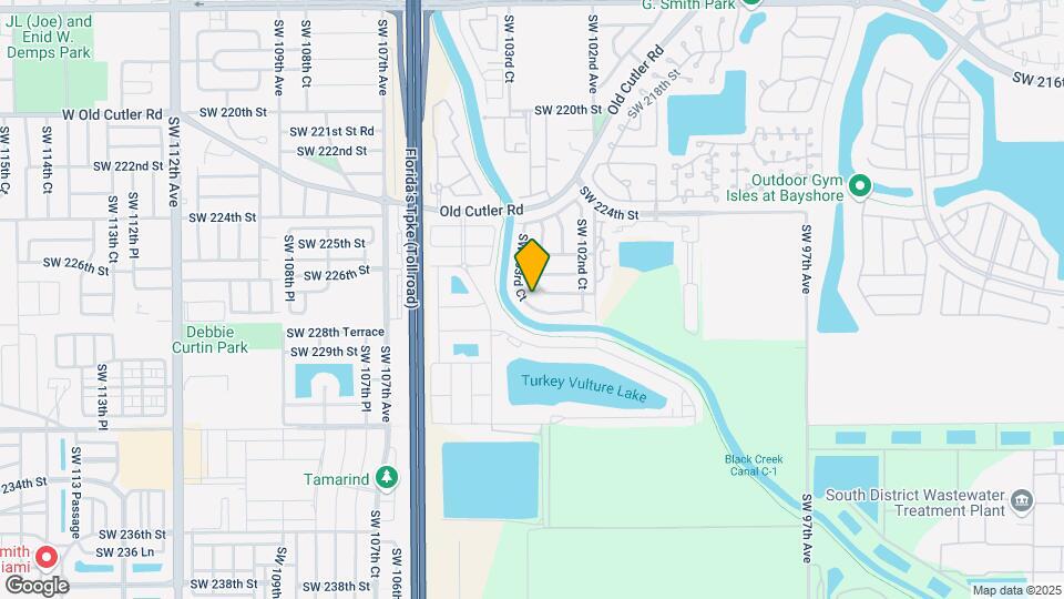 22701 SW 103rd Ct Map and Location Details