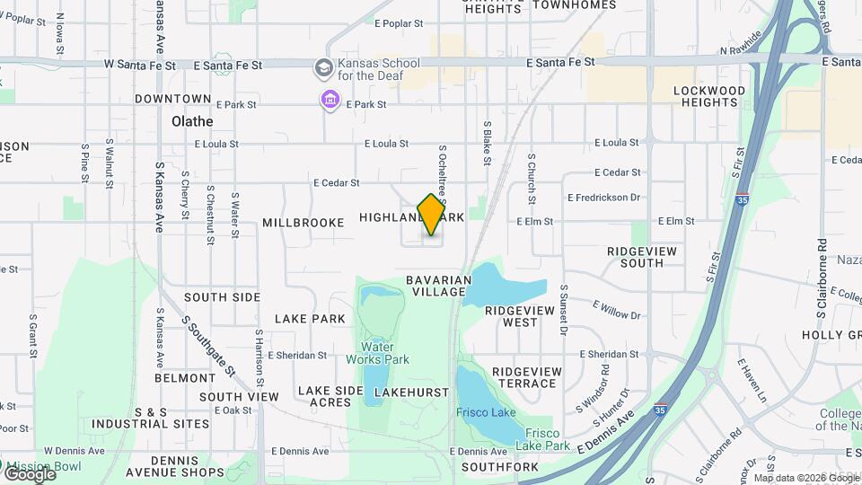 4428 S Ln St Map and Location Details