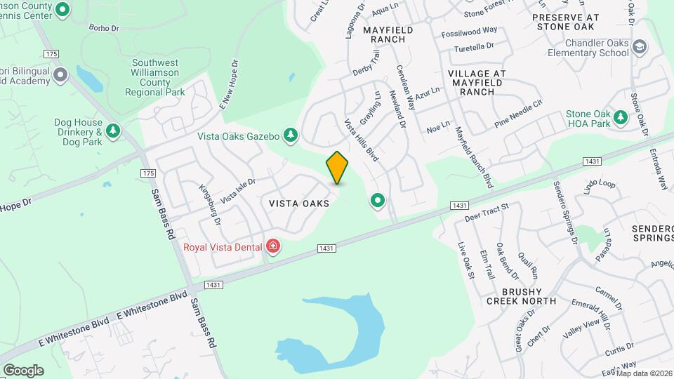 3708 Galena Hills Loop Map and Location Details