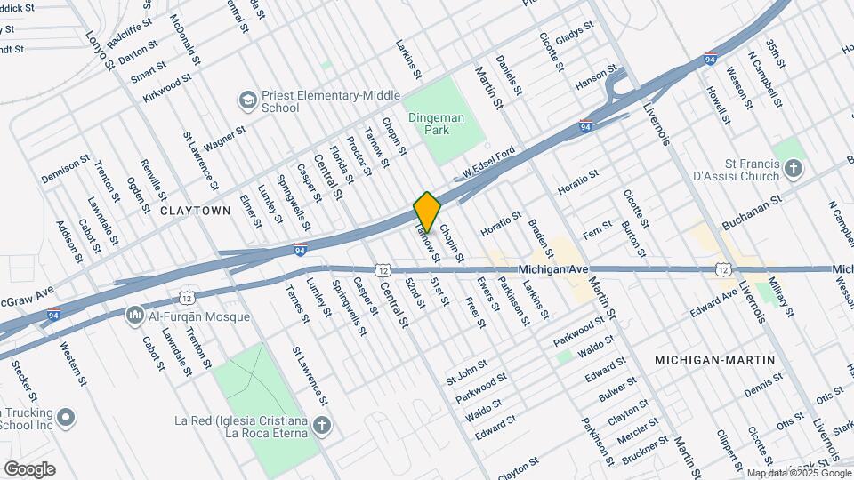 4878 Tarnow St Map and Location Details