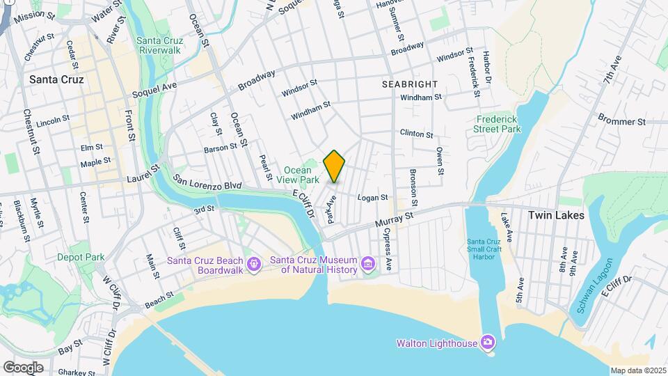 203 Seaview Ave Map and Location Details
