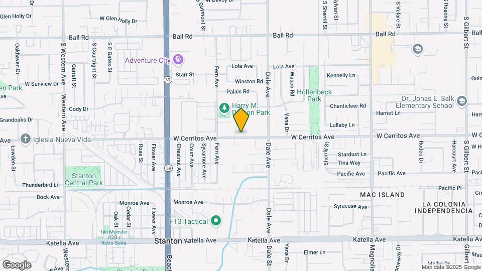 8341 W Cerritos Ave Map and Location Details