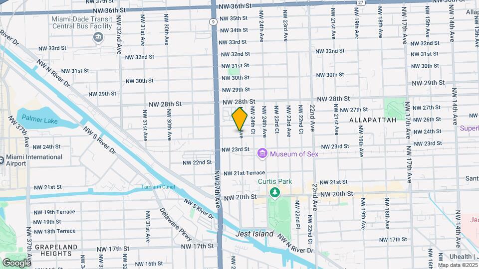 2400 NW 25th Ave Mapa y Detalles de la Ubicación