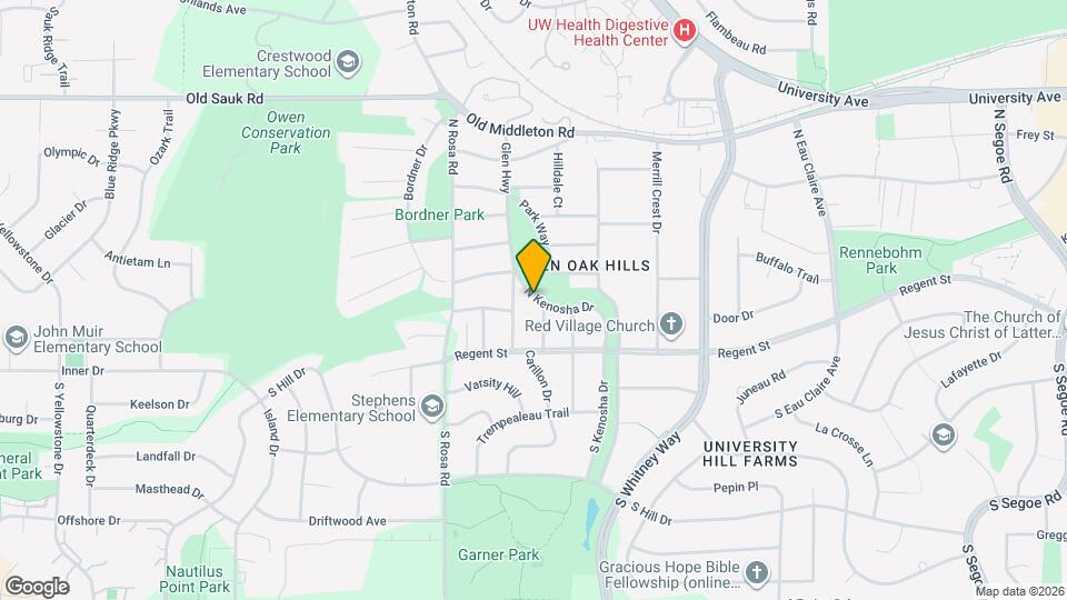 122 N Kenosha Dr Map and Location Details