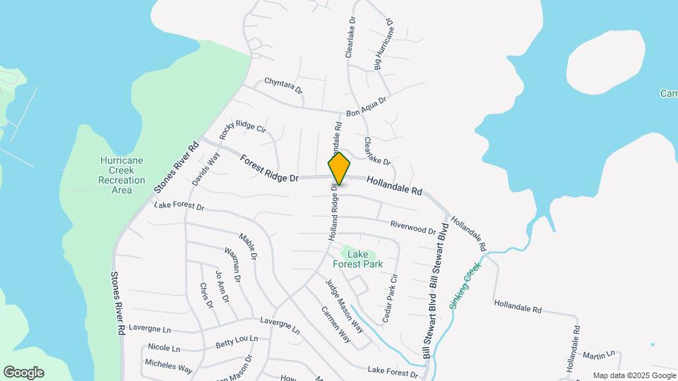 620 Cedar Bend Ln Mapa y Detalles de la Ubicación