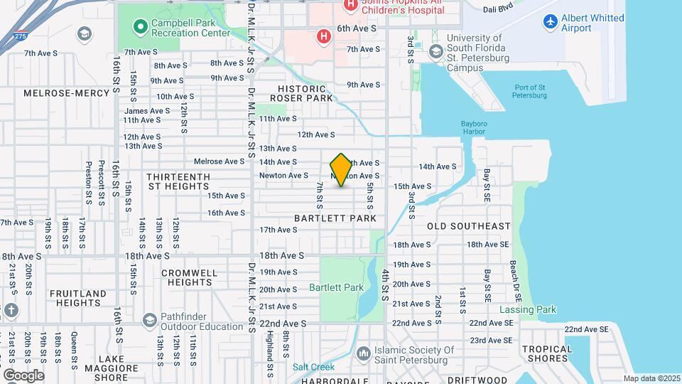 636 15th Ave S Map and Location Details