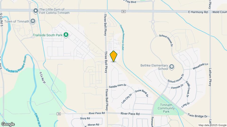 5128 Odessa Lake St Map and Location Details