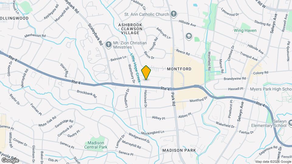 1265 E Woodlawn Rd Map and Location Details