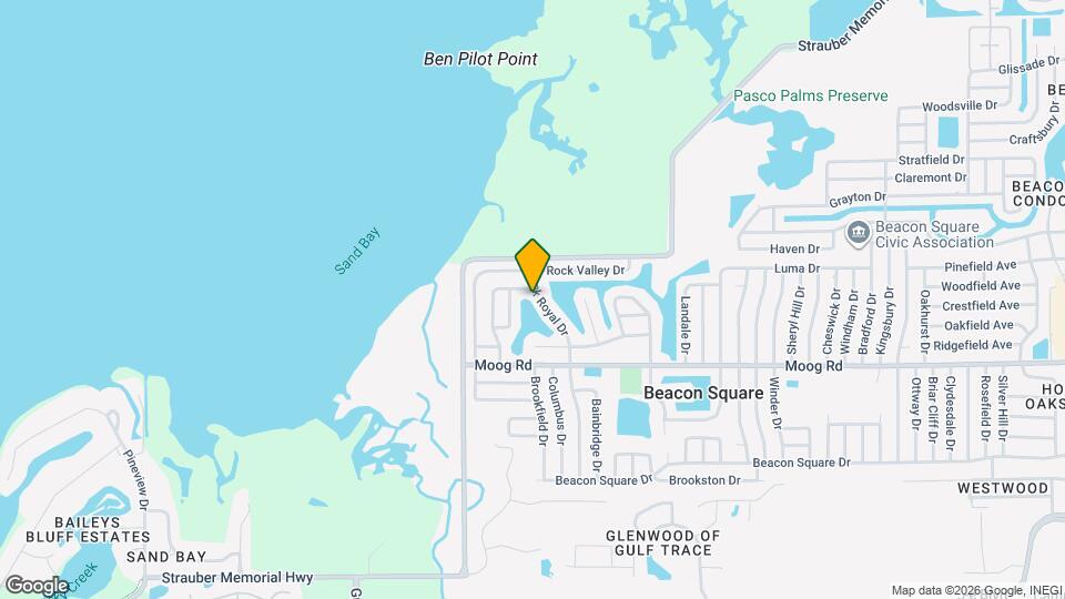 3639 Rock Royal Dr Mapa y Detalles de la Ubicación