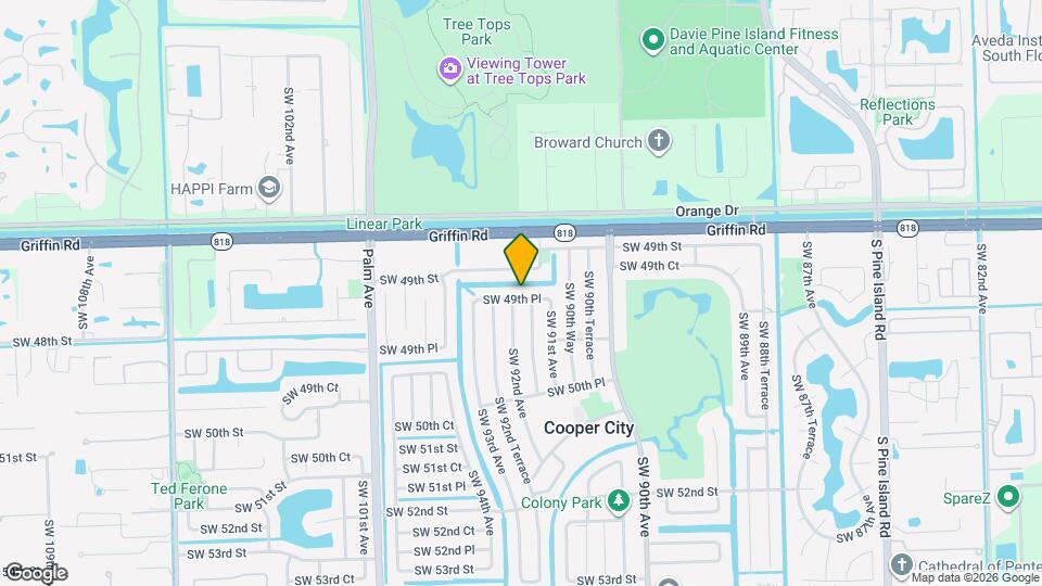 9199 SW 49th Pl Map and Location Details