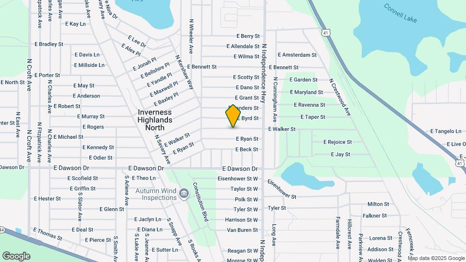 3990 E Walker St Map and Location Details