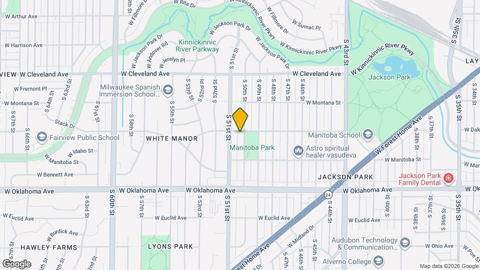 2907 S 50th St Map and Location Details