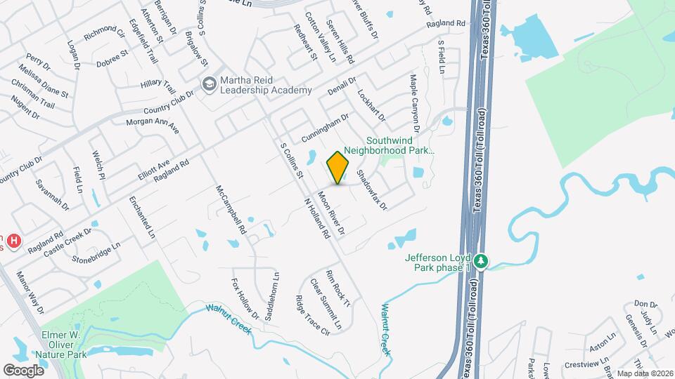 9251 Water Oak Dr Map and Location Details