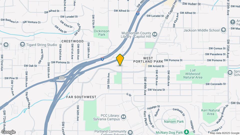 11207 SW 53rd Ave Map and Location Details