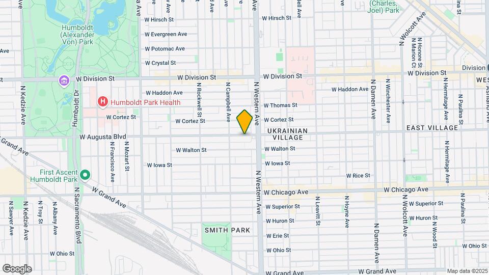 2429 W Augusta Blvd, Unit 002 Mapa y Detalles de la Ubicación
