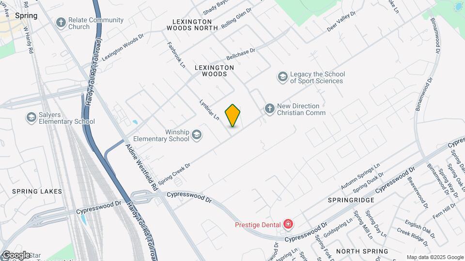 25106 Lynbriar Ln Map and Location Details