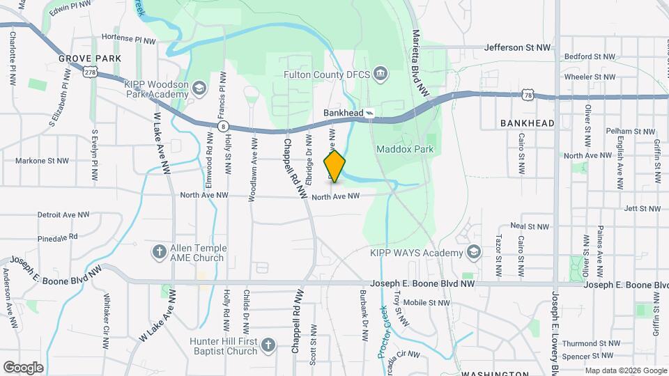 485 Pierce Ave NW Map and Location Details