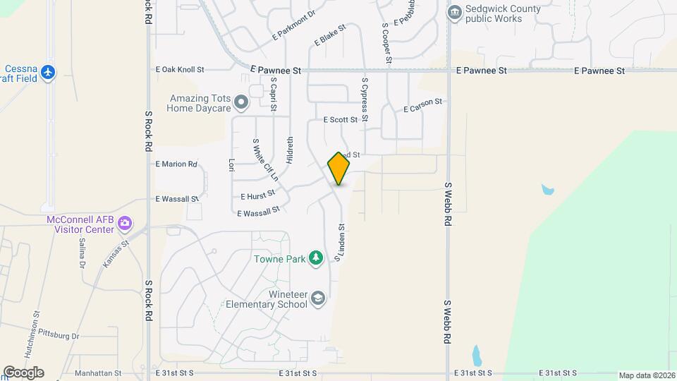 2724 S Airman St Map and Location Details