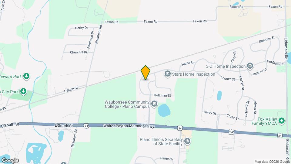 407 Waubonsee Drive Map and Location Details