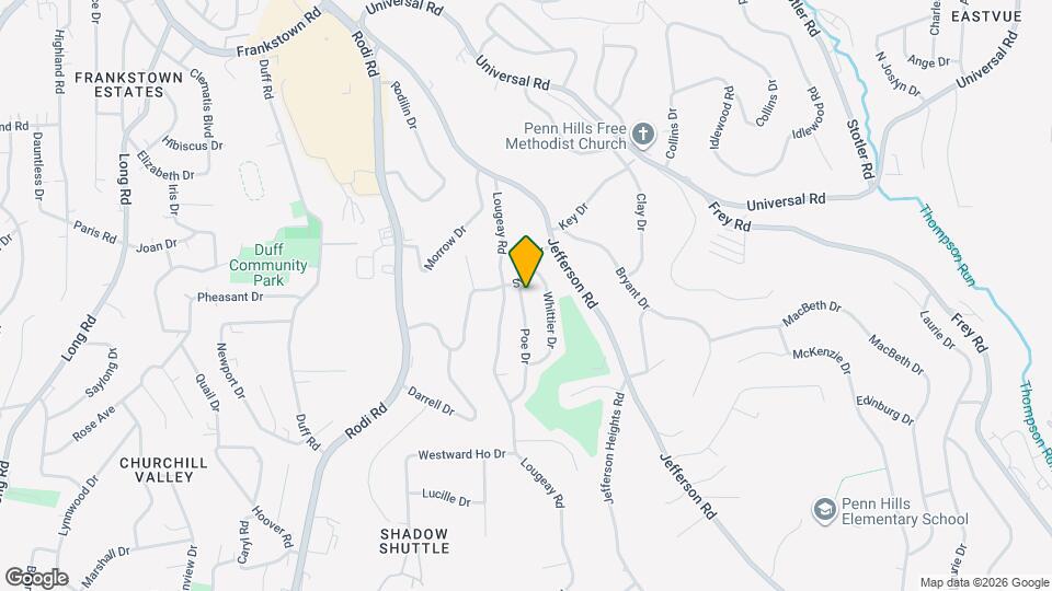 325 Poe Dr Map and Location Details