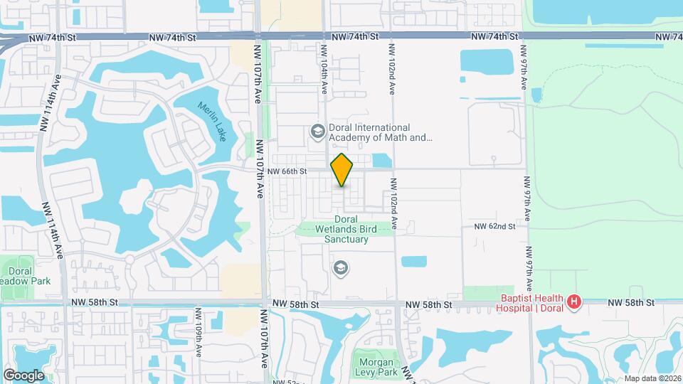 10331 NW 64th Ln Map and Location Details