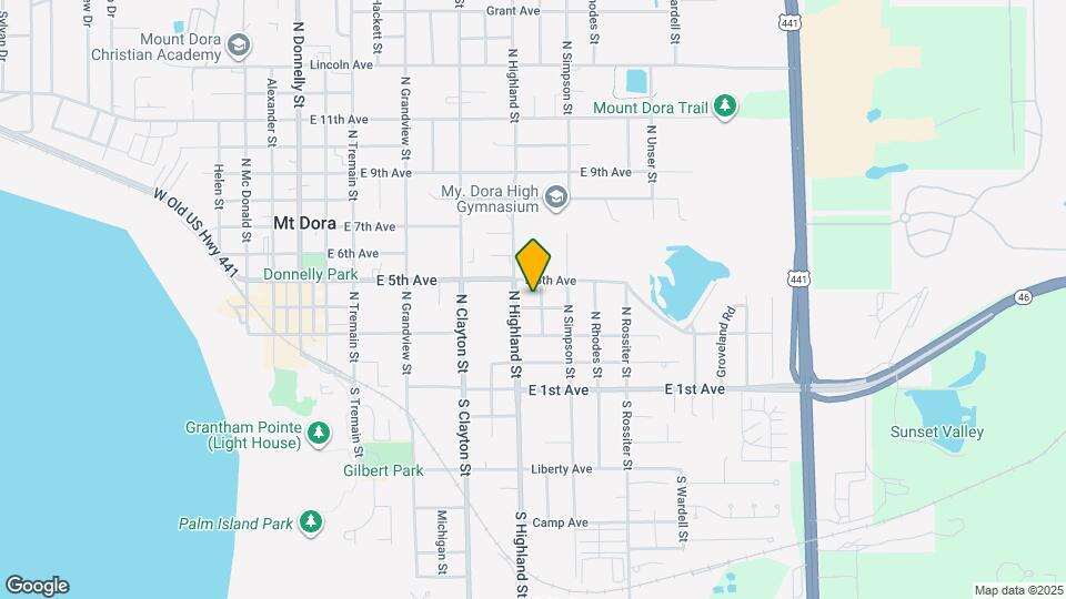 917 E 4th Ave Map and Location Details