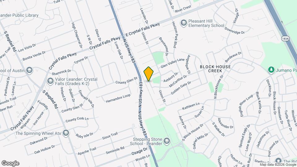 2011 Garrison Dr Map and Location Details