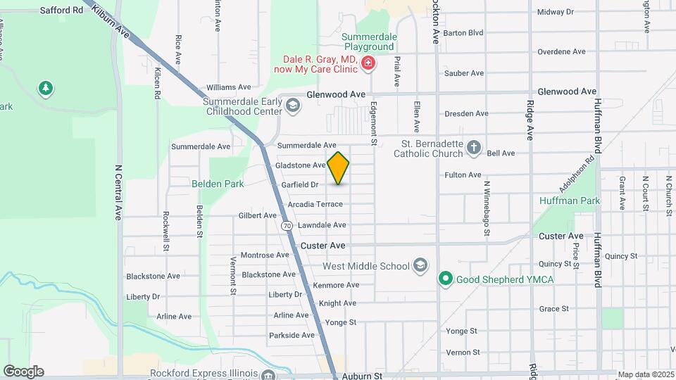 2916 Garfield Dr Map and Location Details