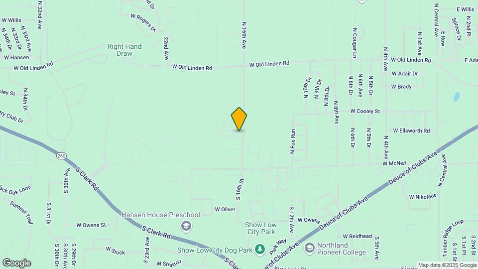 Ponderosa Meadows Apartments Map and Location Details