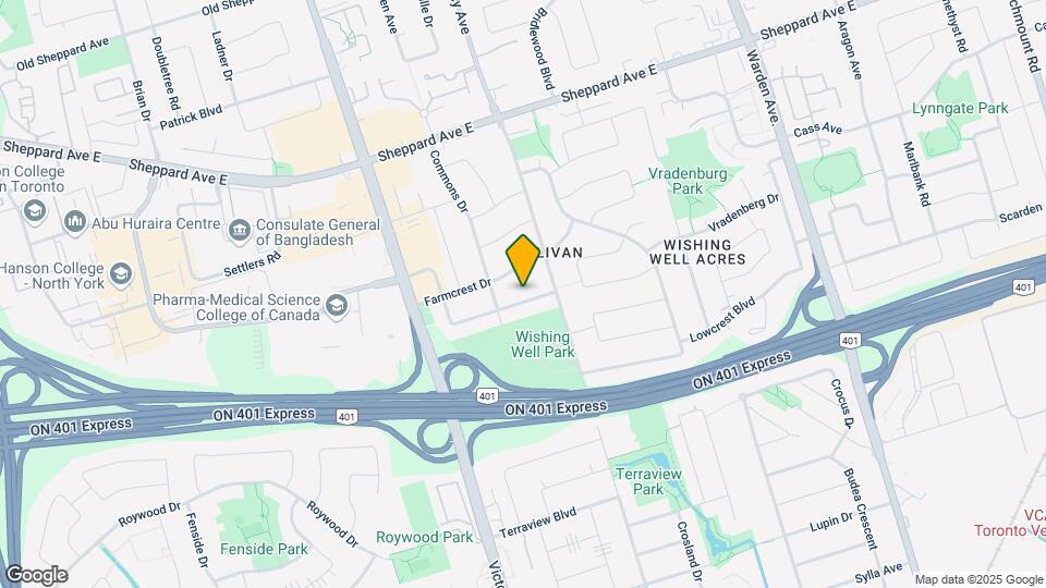 34 Meadowacres Dr Map and Location Details