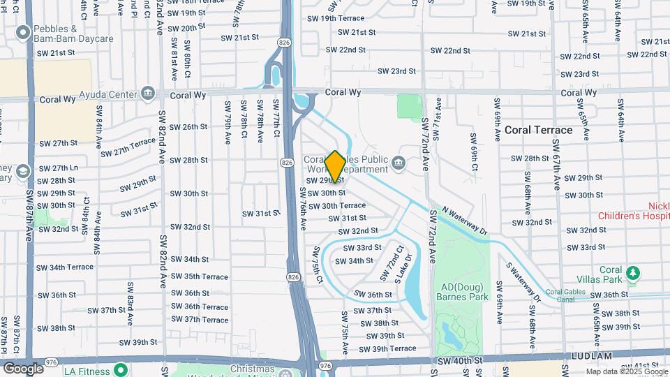 7509 SW 30th St Map and Location Details