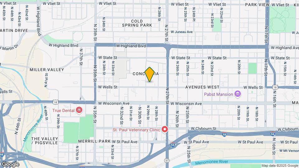 2836 W Wells St Mapa y Detalles de la Ubicación