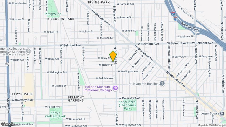 4008 W Nelson St, Unit 8A Map and Location Details