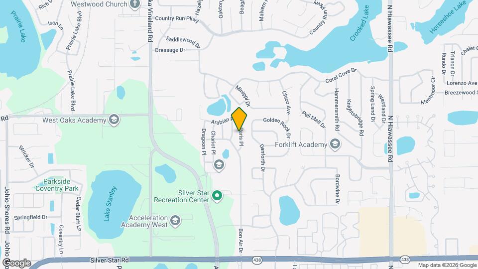 3404 Paris Pl Map and Location Details