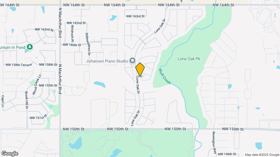 15705 Creek Heights Dr Map and Location Details