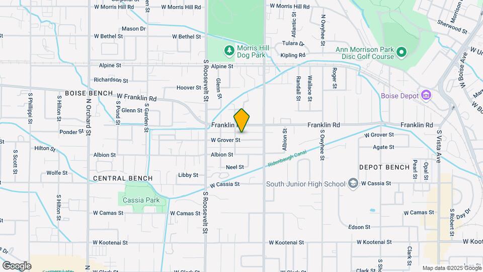 3912 W Grover St Map and Location Details