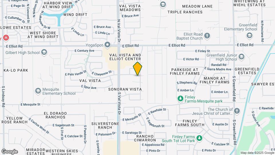 1737 E Palo Verde St Map and Location Details