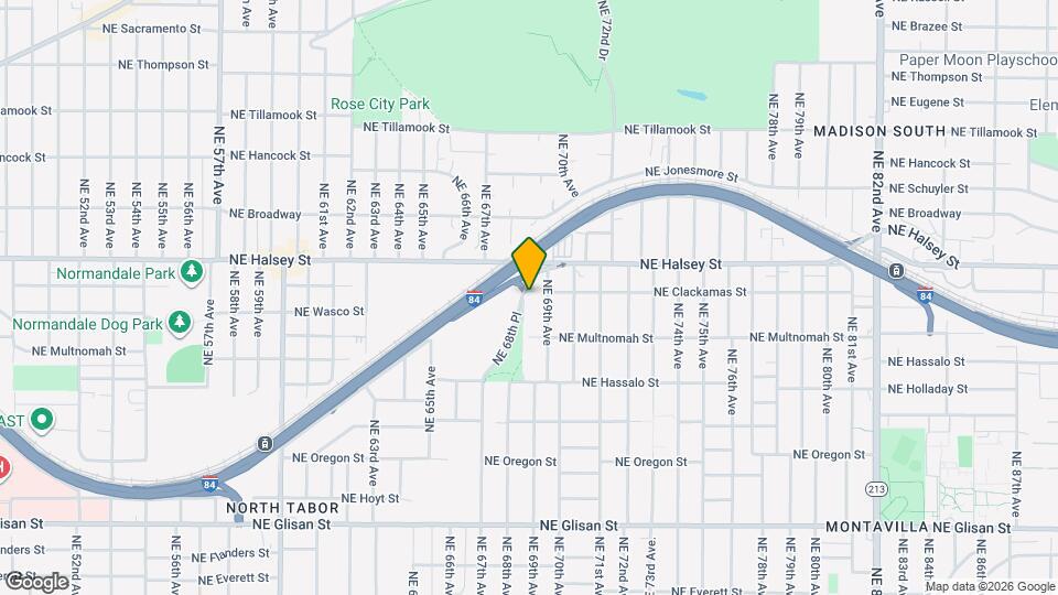 1340 NE 68th Ave Map and Location Details