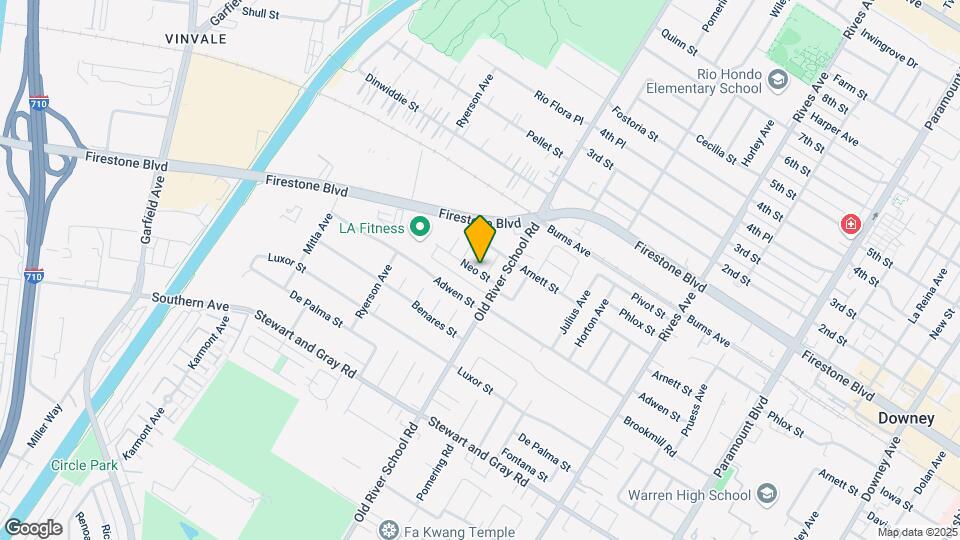 11528 Adco Ave Mapa y Detalles de la Ubicación
