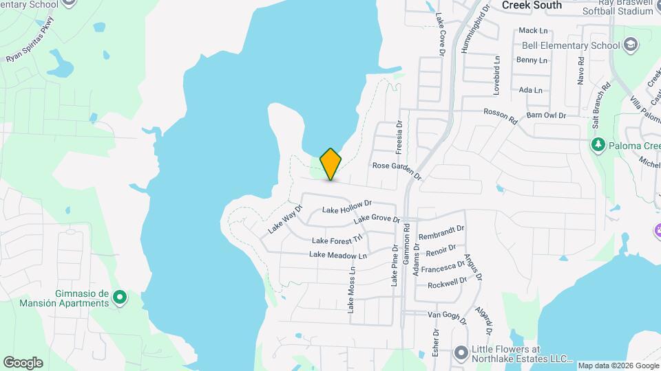 816 Water Garden Cir Mapa y Detalles de la Ubicación