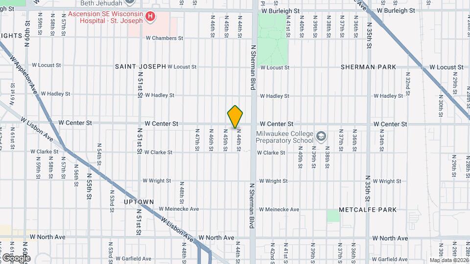 2663 N 44th St Map and Location Details