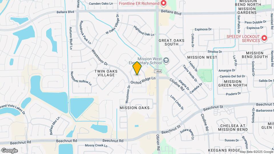 7814 Rocky Peak Ln Map and Location Details