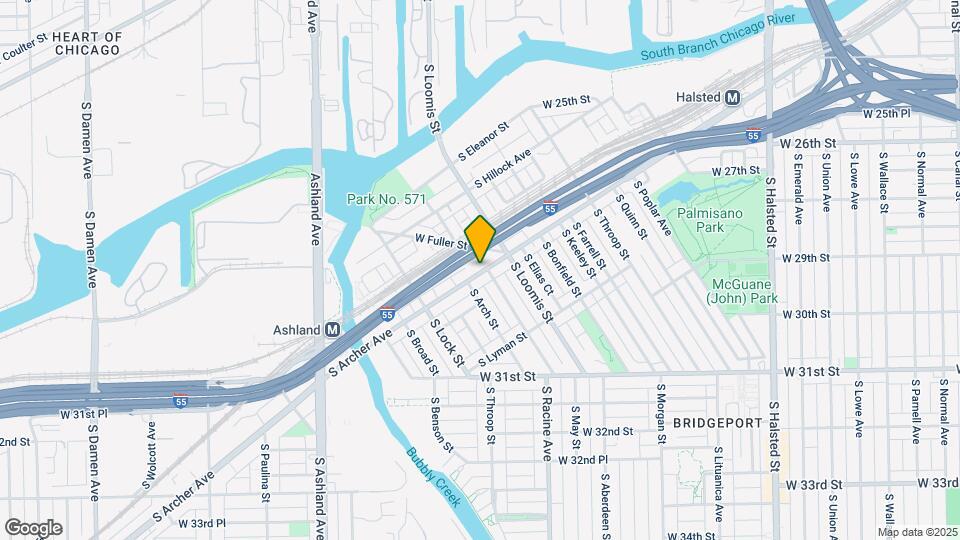 2910 S Archer Ave Map and Location Details