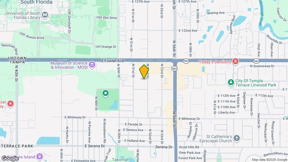 11316 N 52nd St Map and Location Details