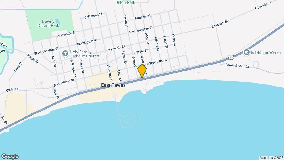 512 E Bay St Map and Location Details