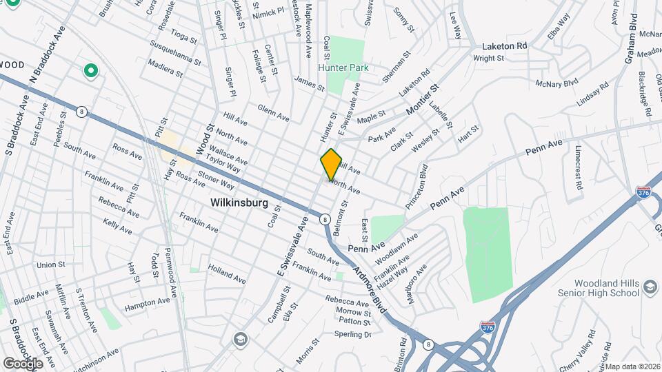 1114 North Ave Map and Location Details