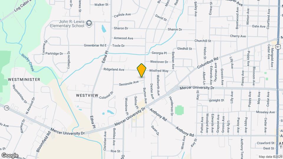 3207 Seminole Ave Map and Location Details