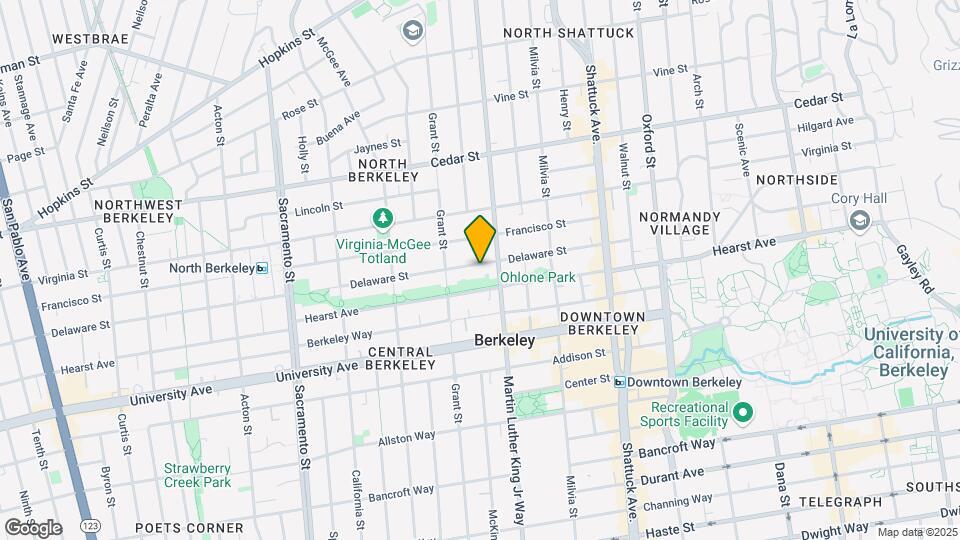 1832 Delaware St Map and Location Details