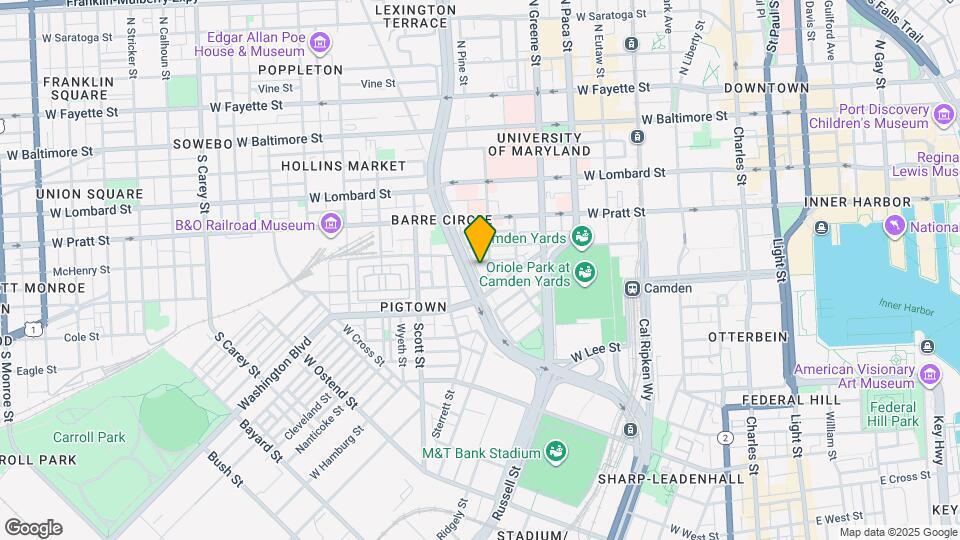 331 S Fremont Ave Mapa y Detalles de la Ubicación