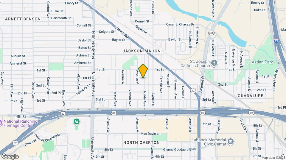 118 Uvalde Ave Map and Location Details